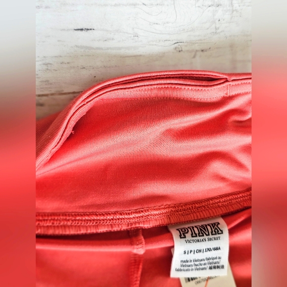 NEW Victoria's Secret PINK Sporty Camo Peach/Coral Skort Skirt Shorts Size Small - Picture 8 of 10